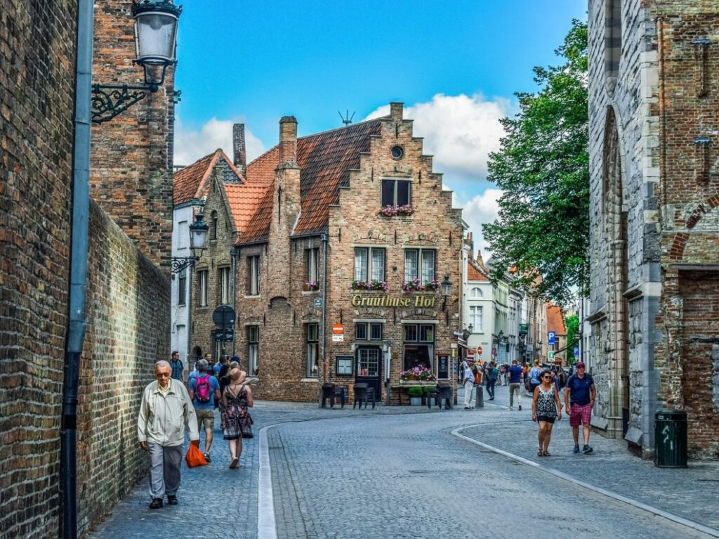 Belgium brugge city